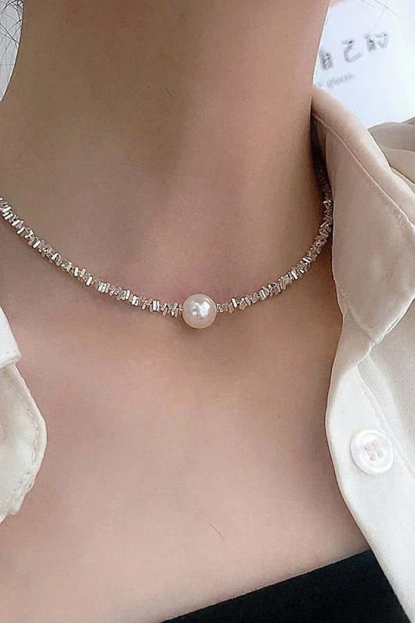 Stilvolle Perlenkette