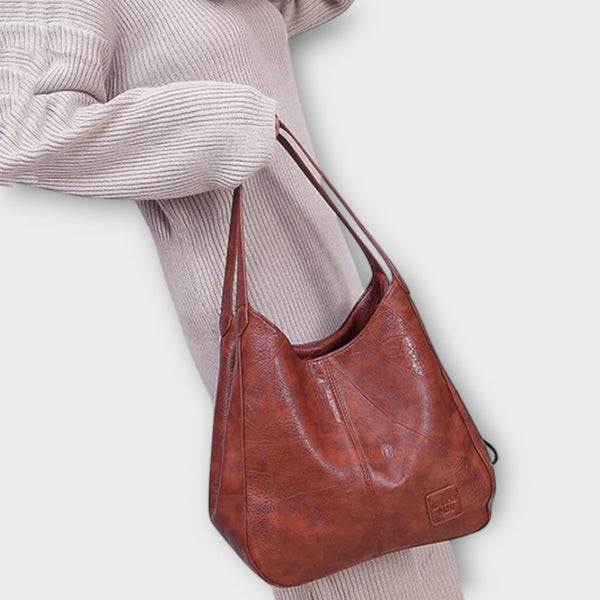 Léora. - Vintage-Ledertasche