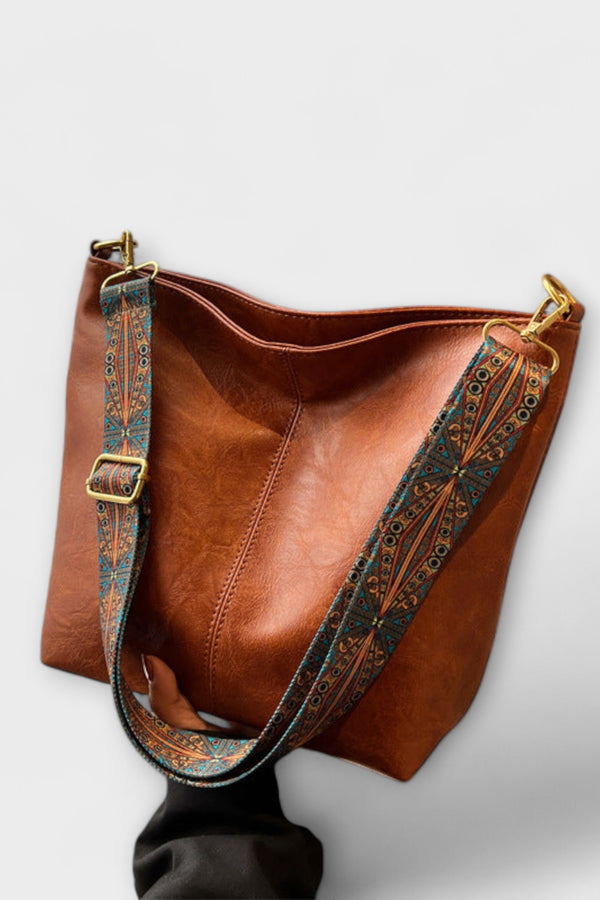 Léora. - Elegante Vintage-Handtasche