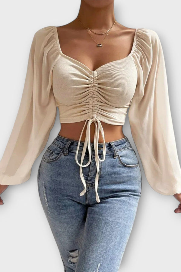 Jacqueline - Vielseitige Abendbluse