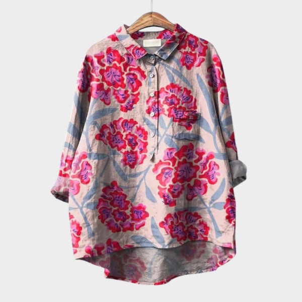 Jasmin | Premium Bluse mit Spitze